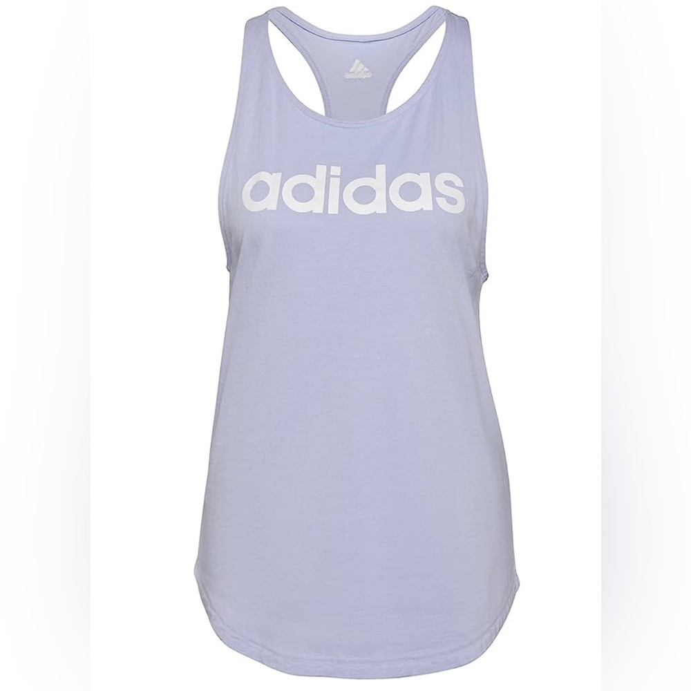 Women’s small purple adidas tank top